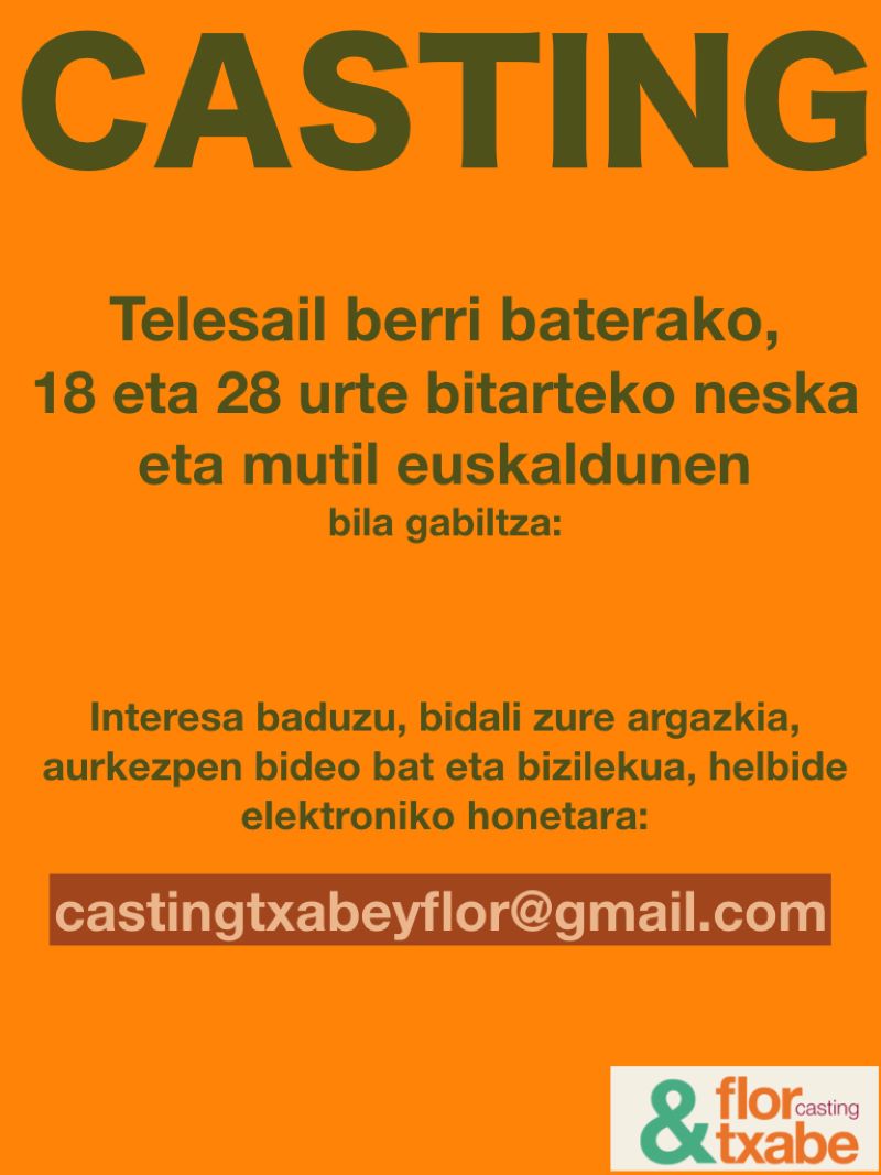 casting Txabe y Flor